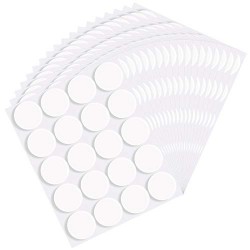 Clear Glue Point Dots for Crafts, Surard 40mm Removable Glue Adhesive Putty, 360 Pcs Double Sided Glue Point Circles Stickers for Holiday Decoration Hanging Poster Pictures Artwork Balloon, 1.57” Dia
