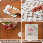 Clear Sticky Dots, Surard 150 Large Double Sided Round Adhesive Putty 30mm/1.18” Two Sided Tacky Sticker Circles for Balloon, Phone Socket, DIY, House, Office, Classroom, Wedding Decorations