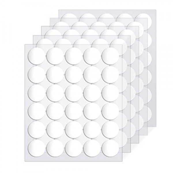 Clear Sticky Dots, Surard 150 Large Double Sided Round Adhesive Putty 30mm/1.18” Two Sided Tacky Sticker Circles for Balloon, Phone Socket, DIY, House, Office, Classroom, Wedding Decorations