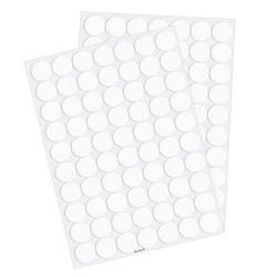 Glue Adhesive Dots for Crafts,Surard 140 Pcs Removable Clear Adhesive Putty Double Sided for Decoration, 20mm Mounting Sticky Putty Circles for Wood, Glass, Ceramic, Metal, Plastic, Tile Wall