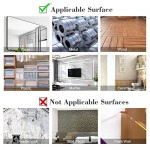 Removable Sticky Dots, Surard 140 Pcs Clear Adhesive Putty Small Double Sided Tacky Pads 20mm/0.79” with White Back Paper for Balloon, Paste Work in Classroom, Party, Offices, Wedding Decoration