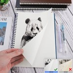 Surard Spiral Notebook Flexible Cover Blank, 3 Pack B5 10.2x7.3” Unlined Journal Wirebound Memo Sketchbook Notepad 100GSM Thick Paper 60 Sheet 120 Pages for Art, School, Office, Business, Home-3 Colors