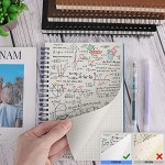 Surard Spiral Notebook Graph , 4 Set A5 5.5x8.3” Plastic Flexible Cover Journal with 100GSM Thick Paper 60 Sheets 120 Pages Writing Planner Notepad for School, Office, Business Supplies-4 Colors
