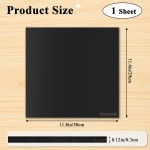 Surard Rubber Sheet, 12 x 12 Inch, 1/8" 3mm Thick Flexible Rubber Sheet Mat for DIY, Crafts, Repairs and Workshop Projects Surard Rubber Sheet, 12 x 12 Inch, 1/8" 3mm Thick Flexible Rubber Sheet Mat for DIY, Crafts, Repairs and Workshop Projects